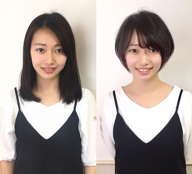 不一样的发型对比,证明选对发型果然很重要