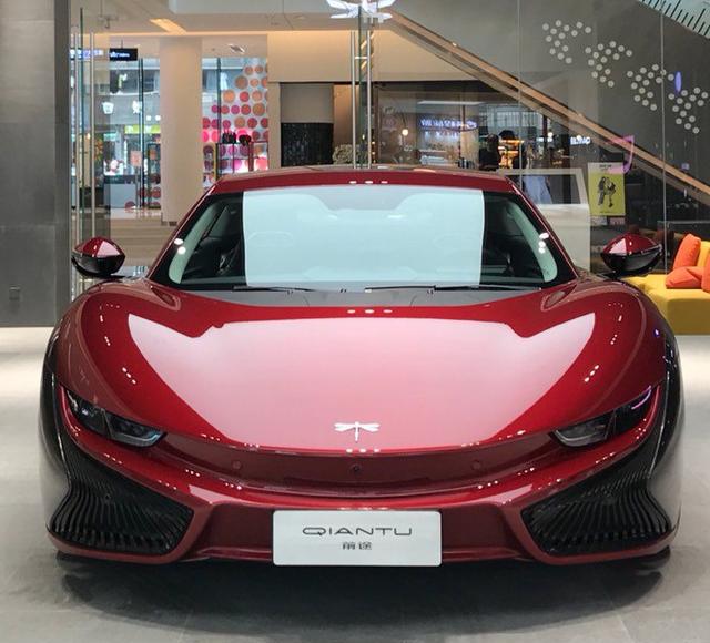 酷似迈凯轮的国产新能源超跑,蜻蜓队长车标,80万竞争特斯拉