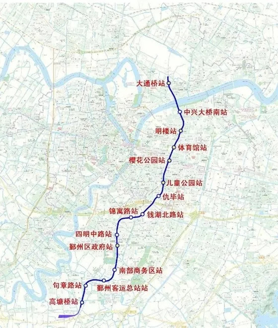 1条——地铁3号线,将于2019年投入运营;市域轨道2条——s3线和s4线