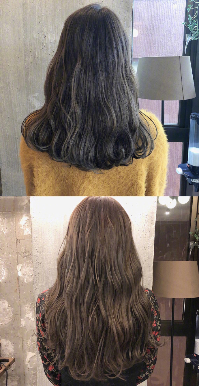 空气感卷发造型合集 ,tony老师帮我照着样吹