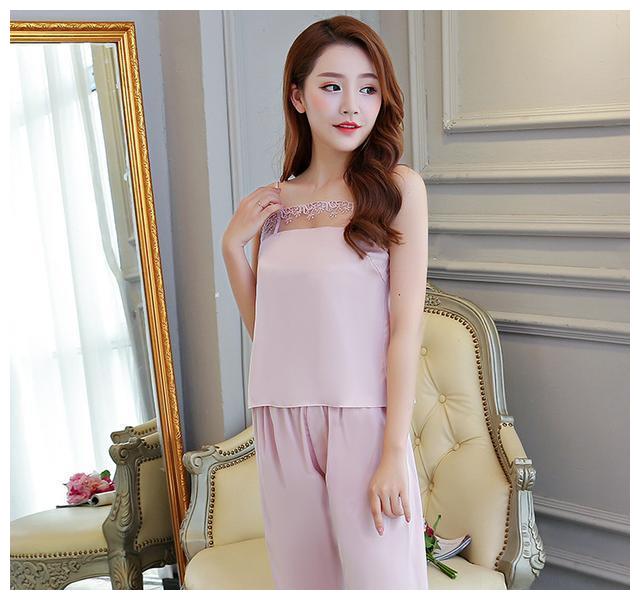 成熟女人睡衣别穿得太邋遢6款冰丝吊带睡衣舒适又上档次