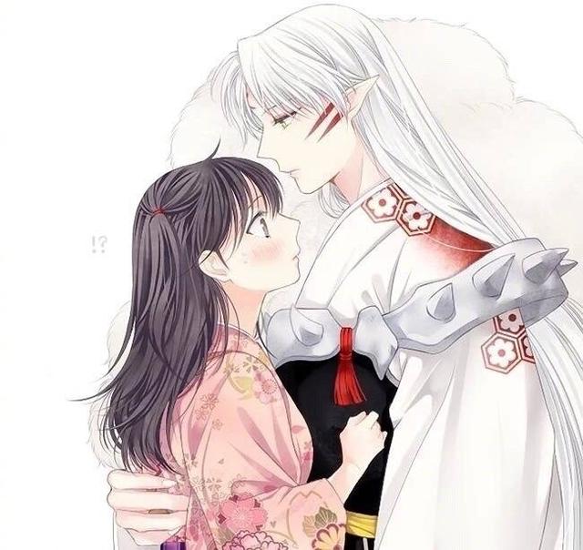 犬夜叉:杀殿终于等到玲长大了,两人在一起的画风实在是太甜了|杀生丸