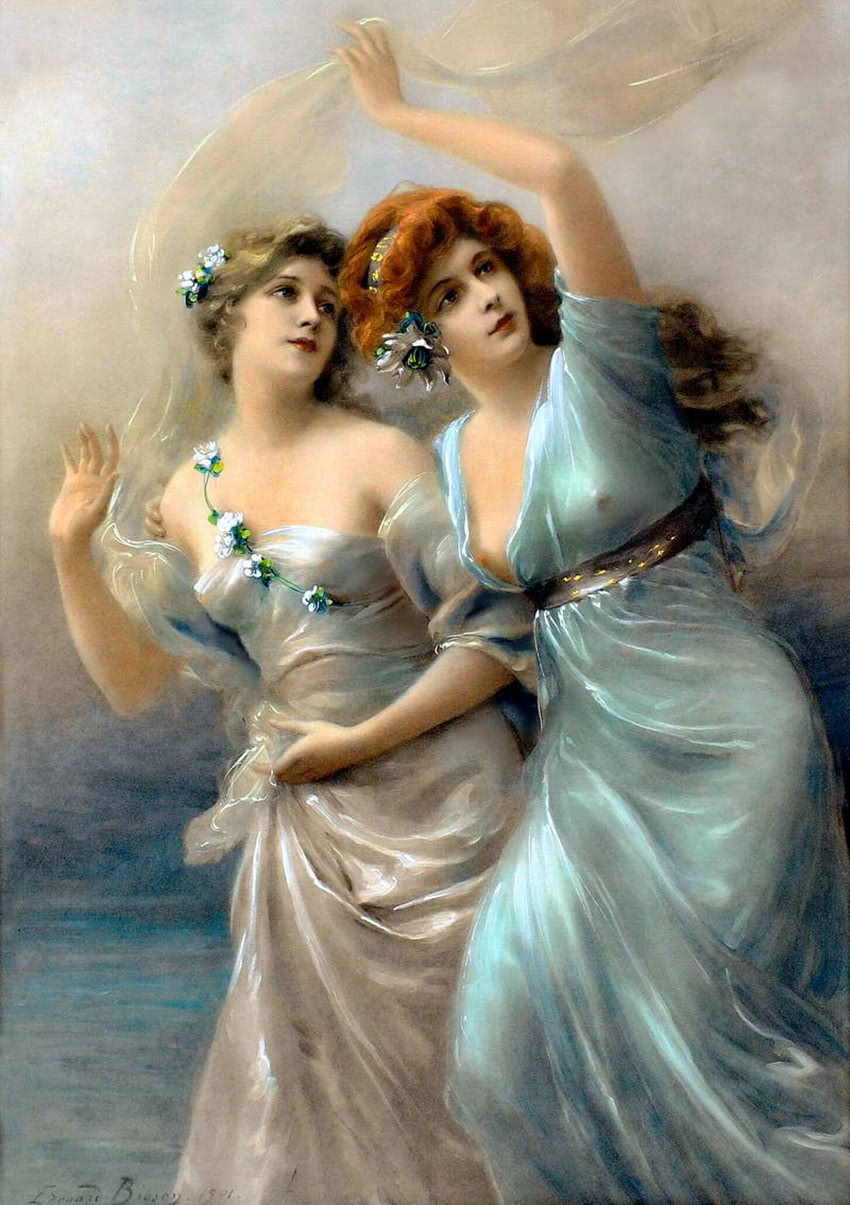 论油画创作的造型艺术,世界古典人体油画里美若天仙的女子赏析!