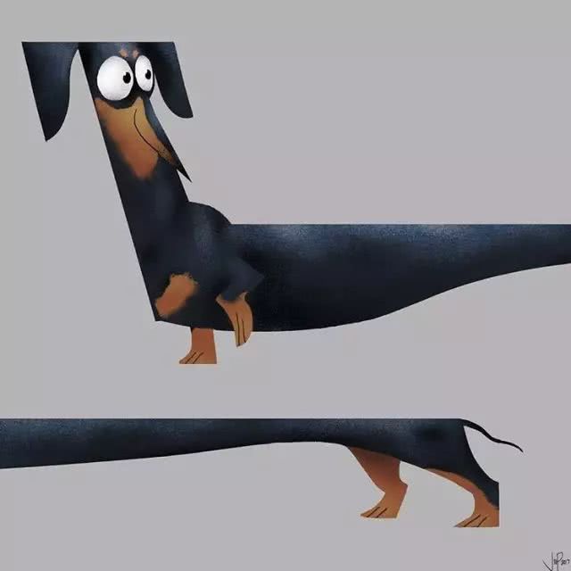 动物怎么你了,你把人家画成这样