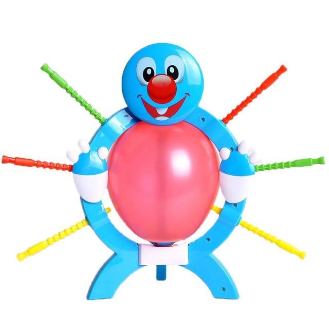 脸变形了的小气球玩具