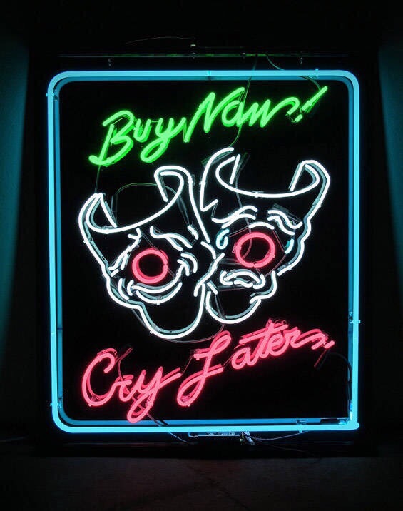 霓虹灯字体招牌洛杉矶艺术家patrickmartinez