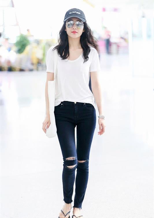 王鸥气质不再,穿粉色衬衫都没少女感,还是走魅力女人的路线吧!