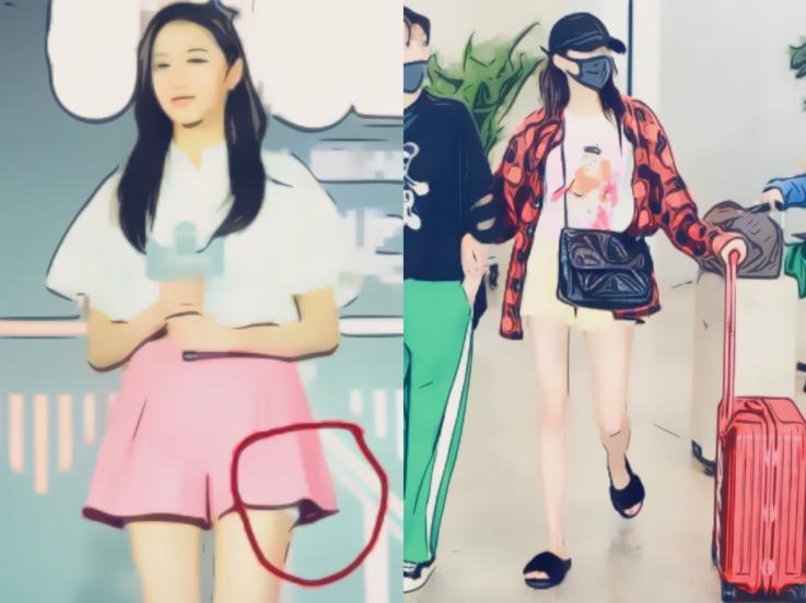 关晓彤为美脚踩两根针出席活动网友也不嫌勒得慌