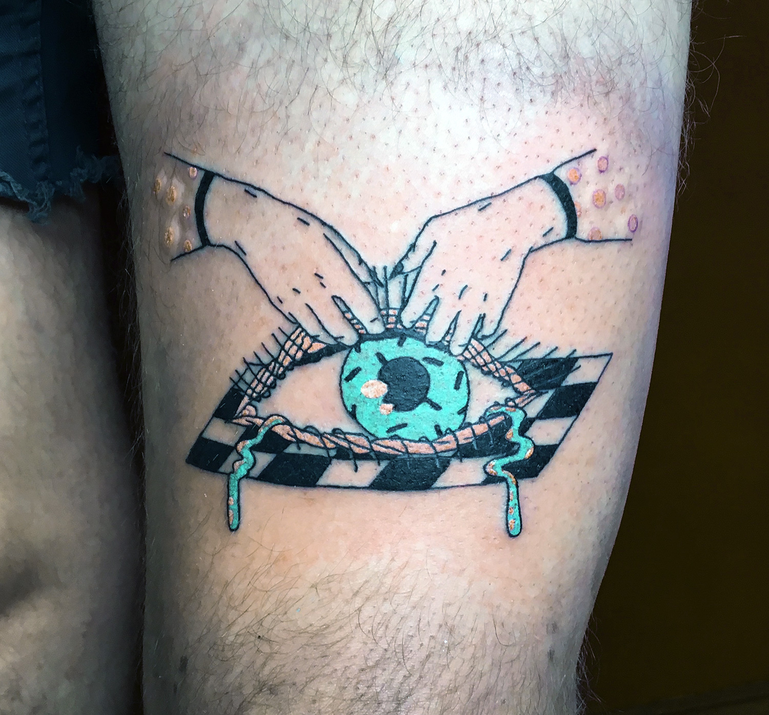 时尚的幻觉 | 美国纹身艺术家 dane nicklas_新浪看点