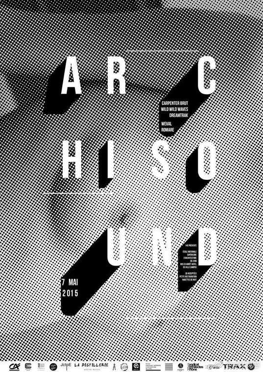 空间感海报设计