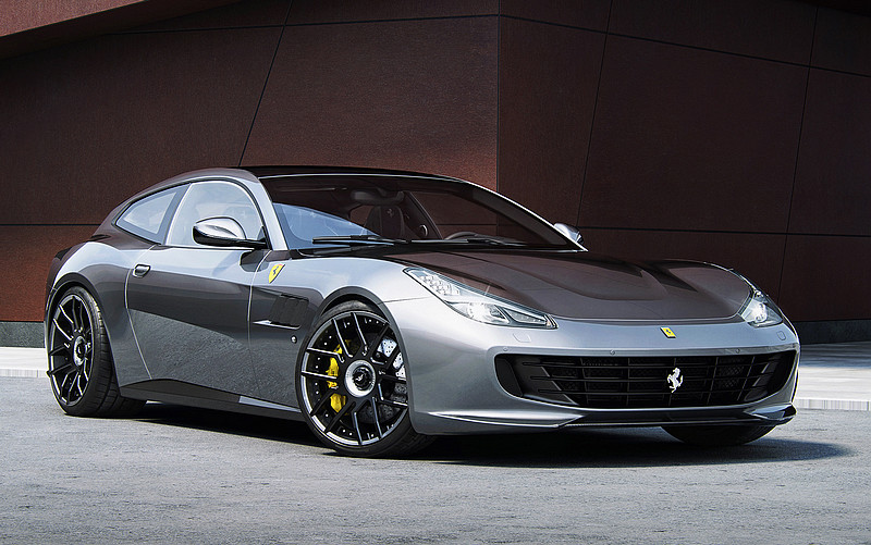 分析改装版法拉利gtc4lusso的整体设计