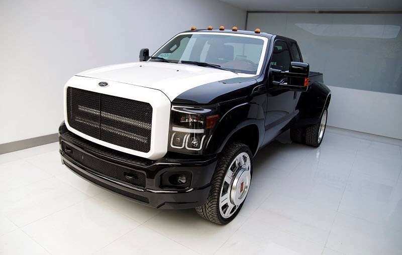 劳斯莱斯皮卡f350,全国唯一一辆的皮卡