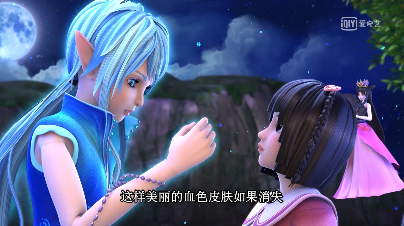 叶罗丽庞尊发起进攻王默却不躲避难道在等水王子救他