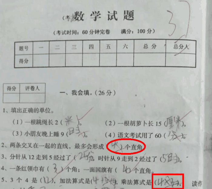 小学数学有多难?考试成绩又一次突破新低!