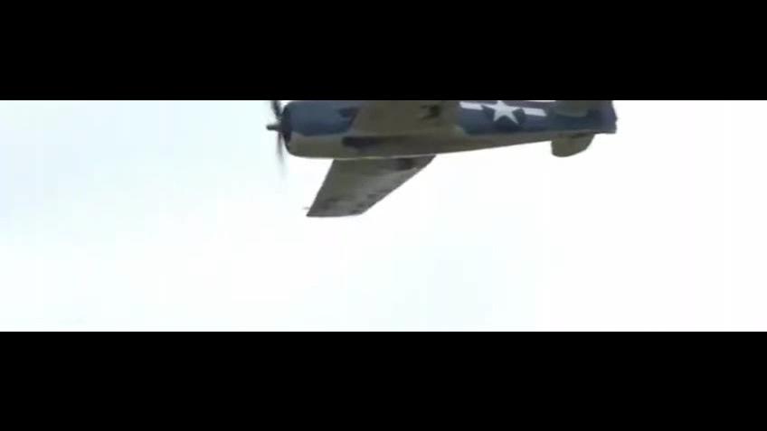 二战时日本零式战斗机的克星美军F6F地狱猫战斗机