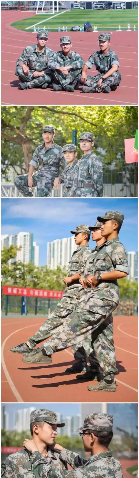 最帅军训教官集来了颜值在线大比拼