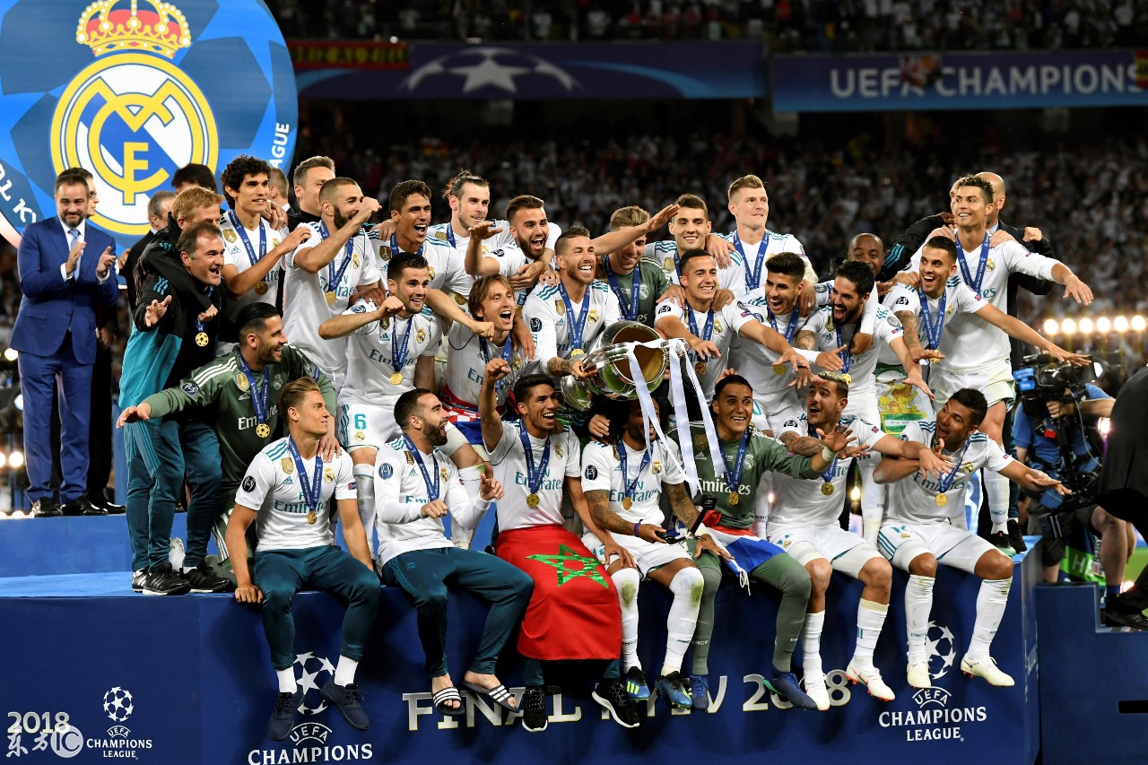 皇马创造了欧冠三连冠的奇迹."谢谢,这就是皇马,我们现在难以言表.