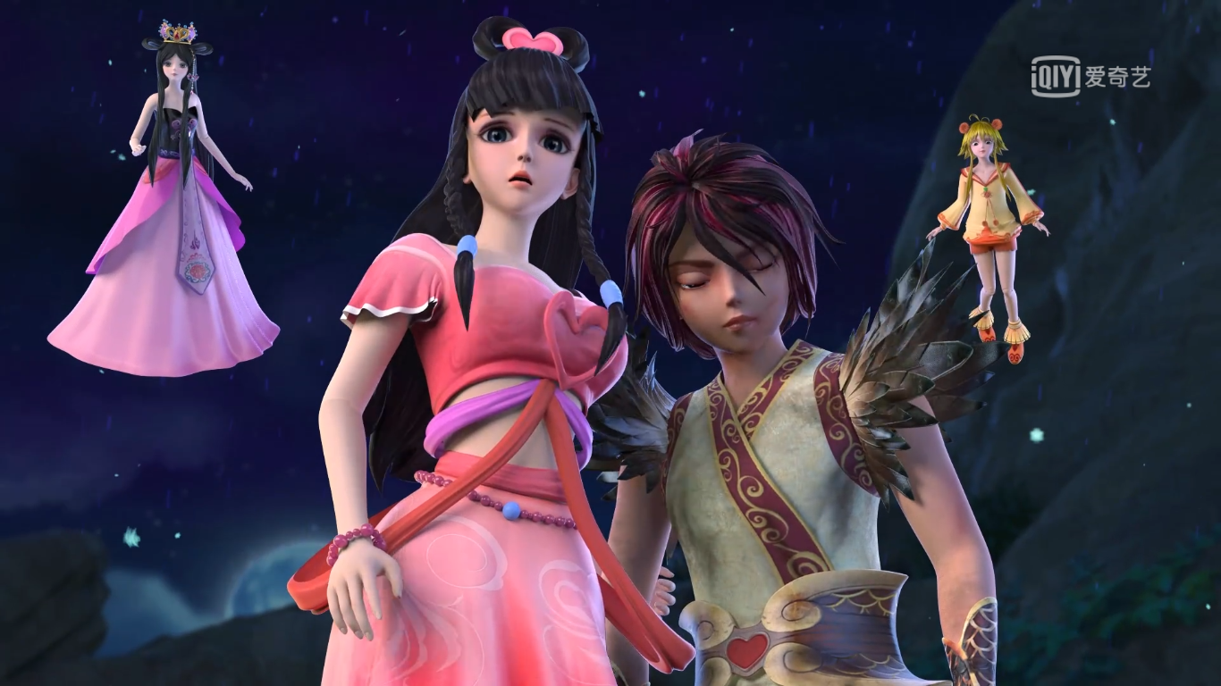 叶罗丽庞尊发起进攻王默却不躲避难道在等水王子救他