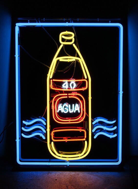 霓虹灯字体招牌洛杉矶艺术家patrickmartinez