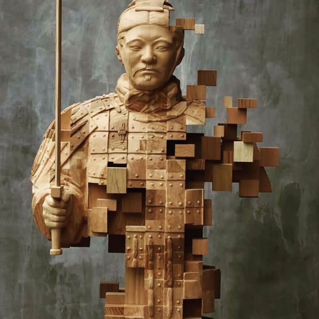 85岁台湾艺术泰斗朱铭自杀辞世，其雕塑作品《仲门》是香港地标之一 | 极目新闻