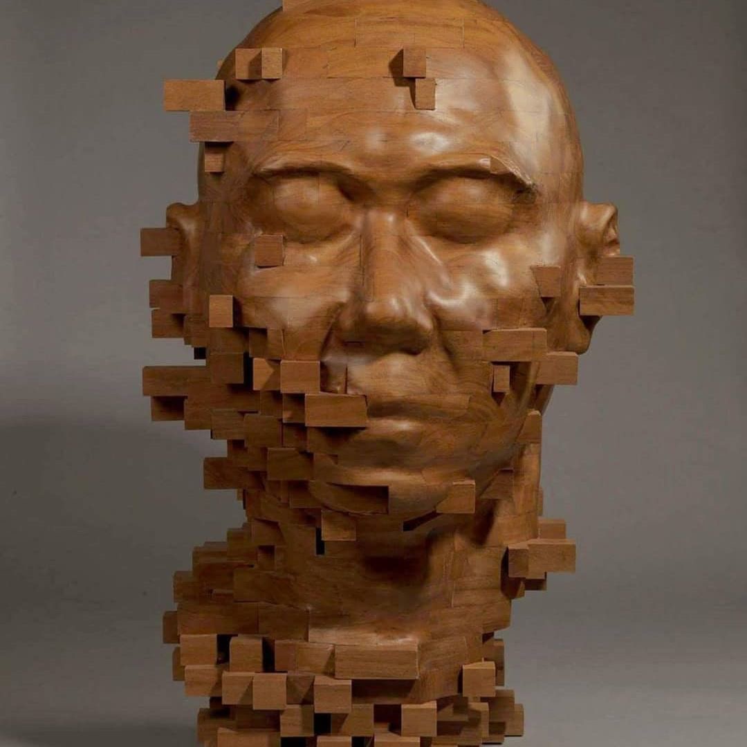 台湾雕塑艺术家hsutunghan木雕作品