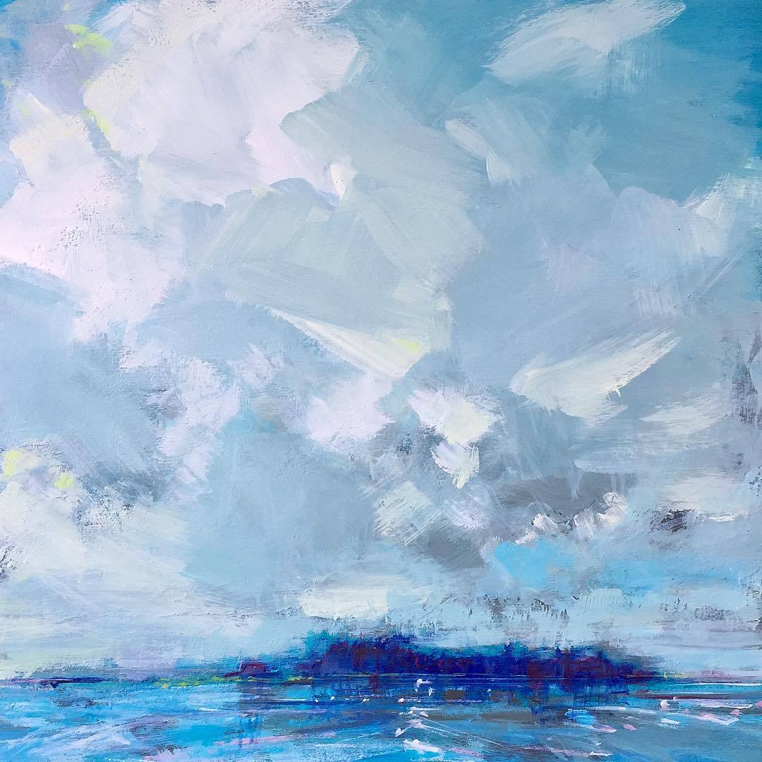 gabriellacollier水粉颜料天空67676767