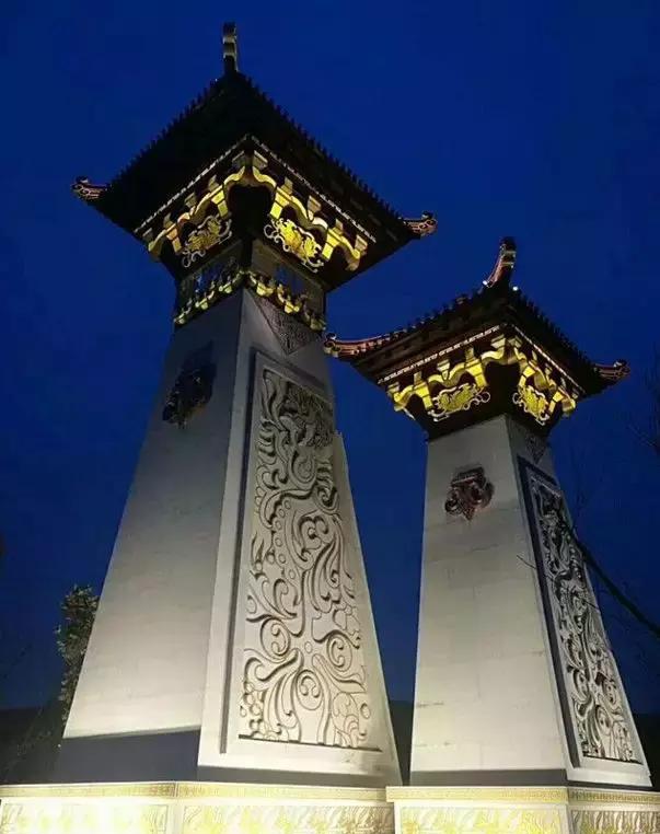 嫘祖故里百鸟朝凤景观群建成!