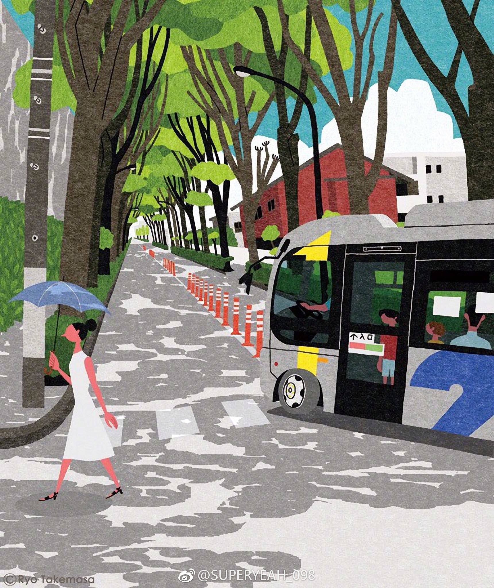 日本插画师 ryo takemasa_新浪看点