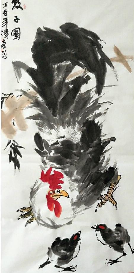 擅长画鸡的画家图片