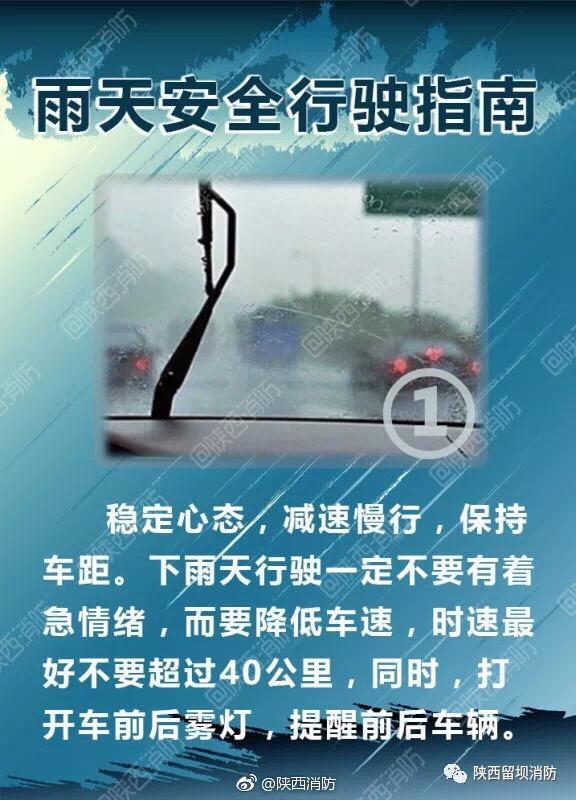 雨天安全行驶指南