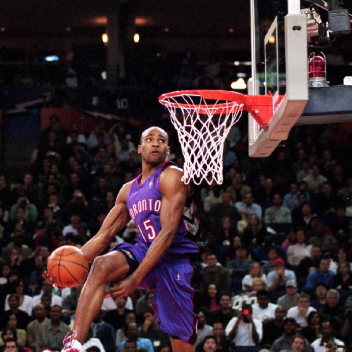 卡特2000年扣篮大赛的那些定格瞬间,真的美!