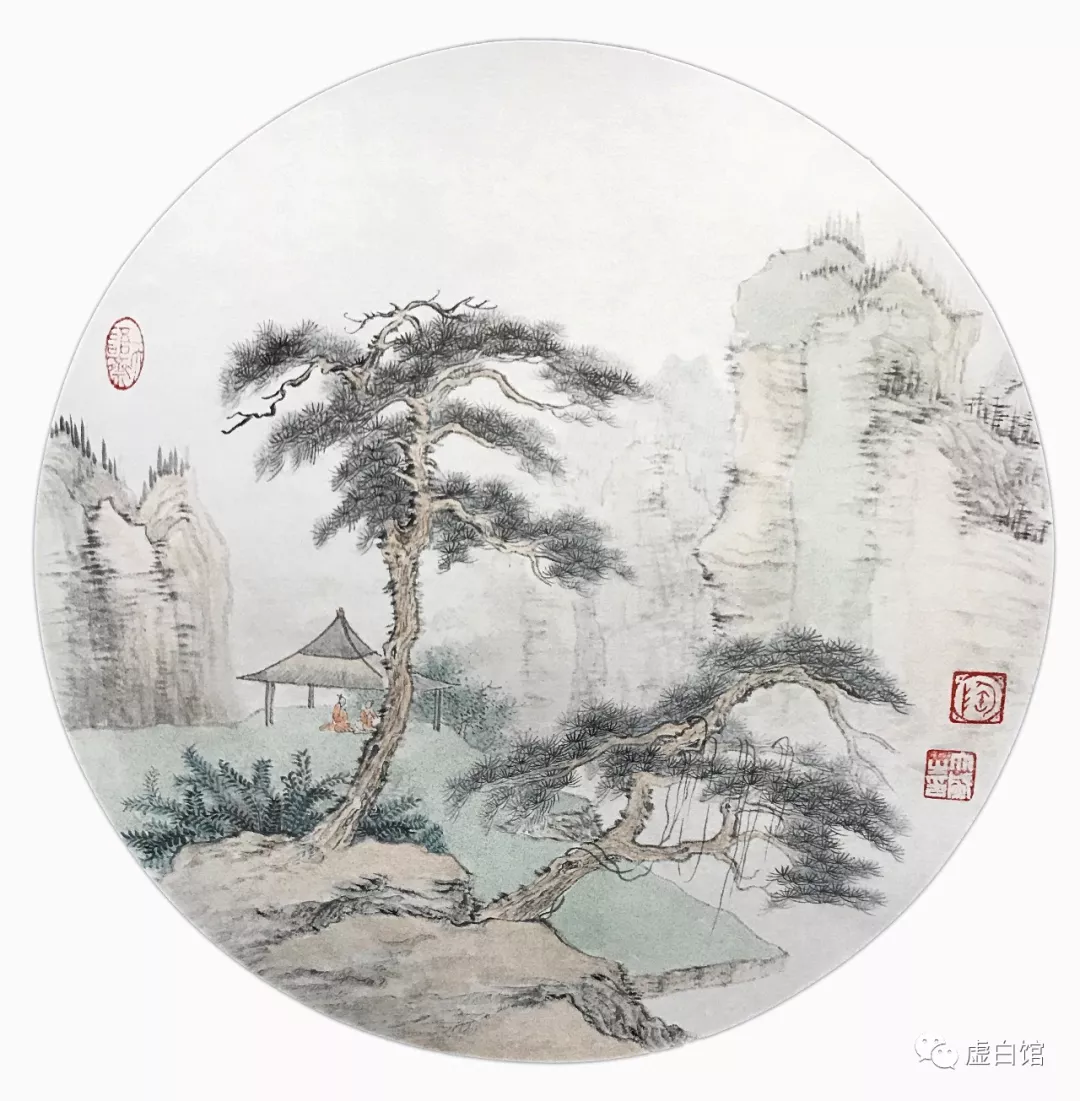 空谷一一陶文盛李勇黎秋果山水联展在重庆盛文嘉宴举行