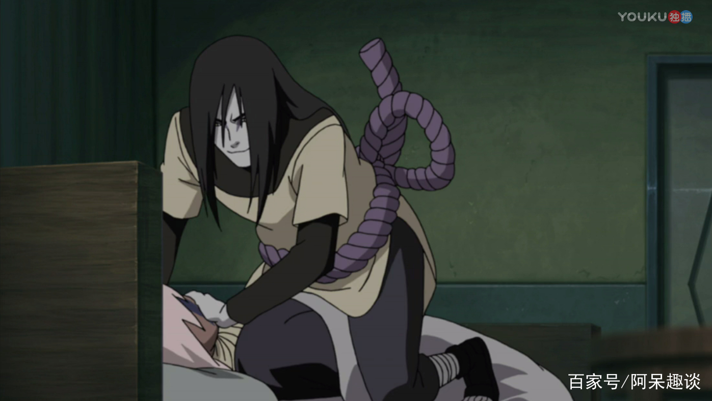 火影忍者大蛇丸可以控制八尾幻术能力不比宇智波鼬差