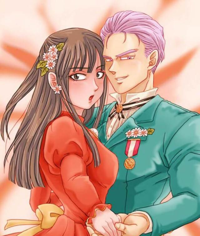 龙珠布玛十八号结婚都穿白婚纱只有特兰克斯媳妇独树一帜
