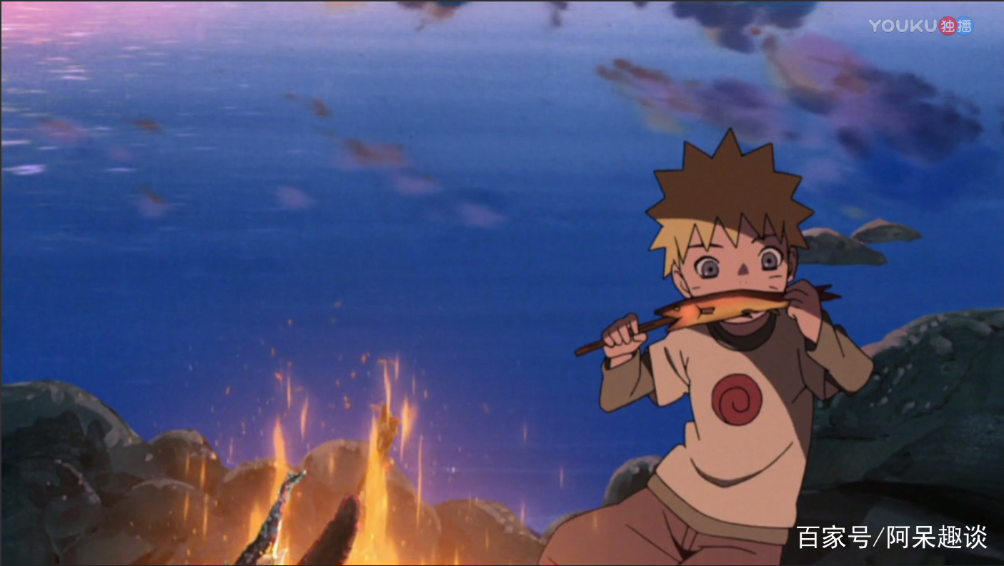 火影忍者鸣人小时候的思想绝对不比宇智波鼬差