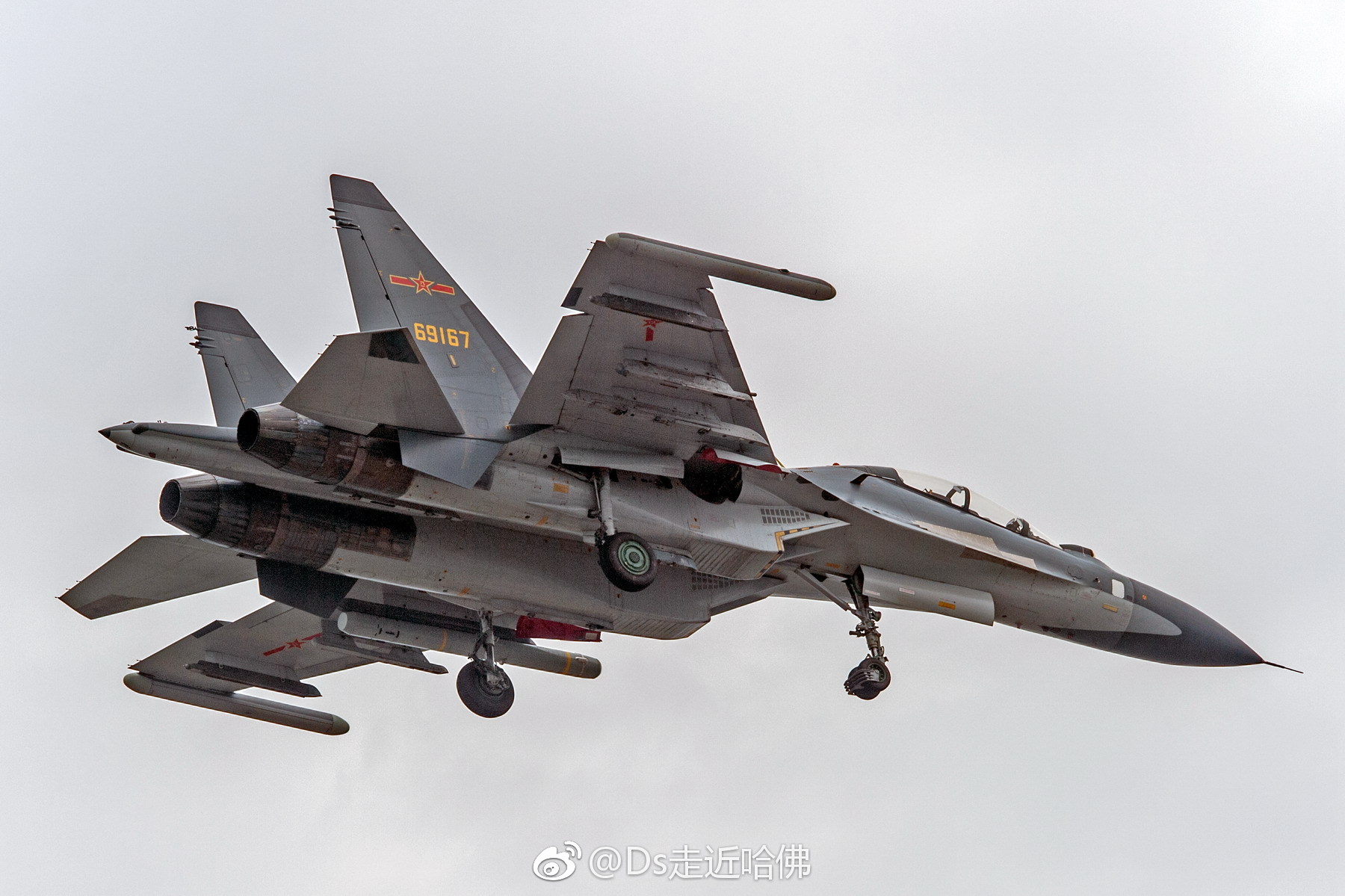 中国空军苏-30mkk日常一组.