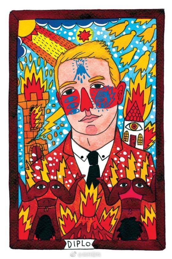 西班牙画师ricardocavolo的个性插画