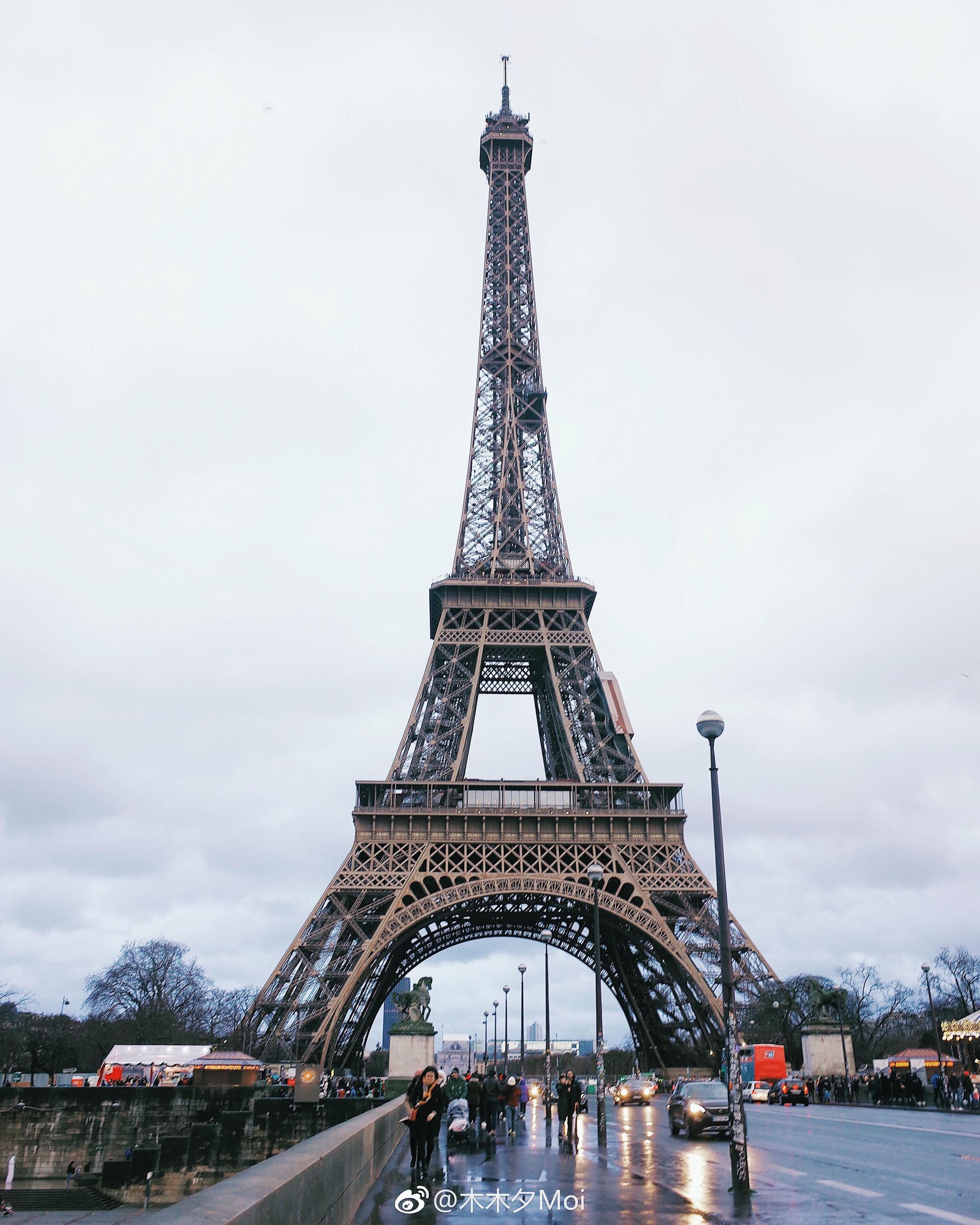 法国巴黎theeiffeltower也曾一起见过埃菲尔铁塔的日暮