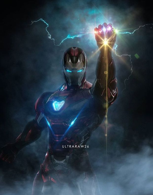 当钢铁侠和惊奇队长带上无限手套让人惊艳的印度大神创作