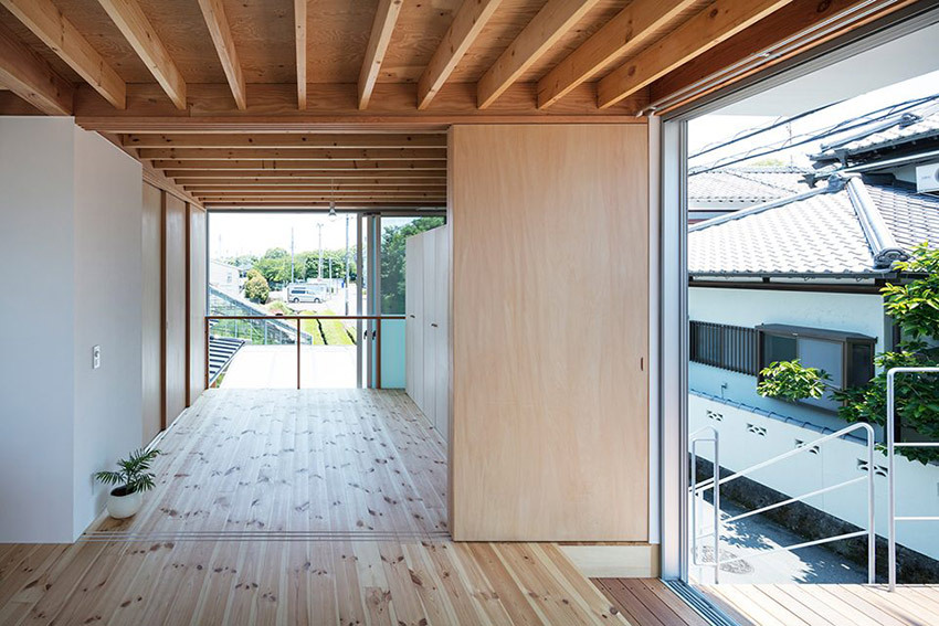 创意的服装店,简洁的日式现代原木设计.