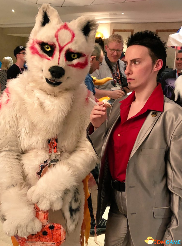 高清大图:shanie推特:我正在享受cosplay桐生一马的乐趣.