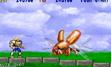 经典街机游戏中,那些让人不寒而栗的大型虫类