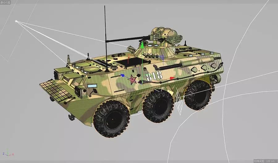 我国自主研制的第二代履带04式步兵战车被称为陆地金刚狼