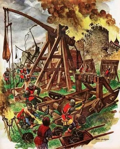 中世纪如何用投石机打攻城战?