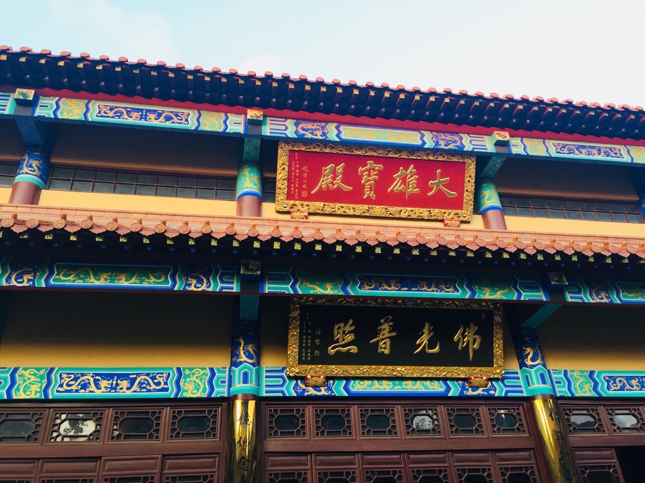 黄昏时分的准提寺感受一下