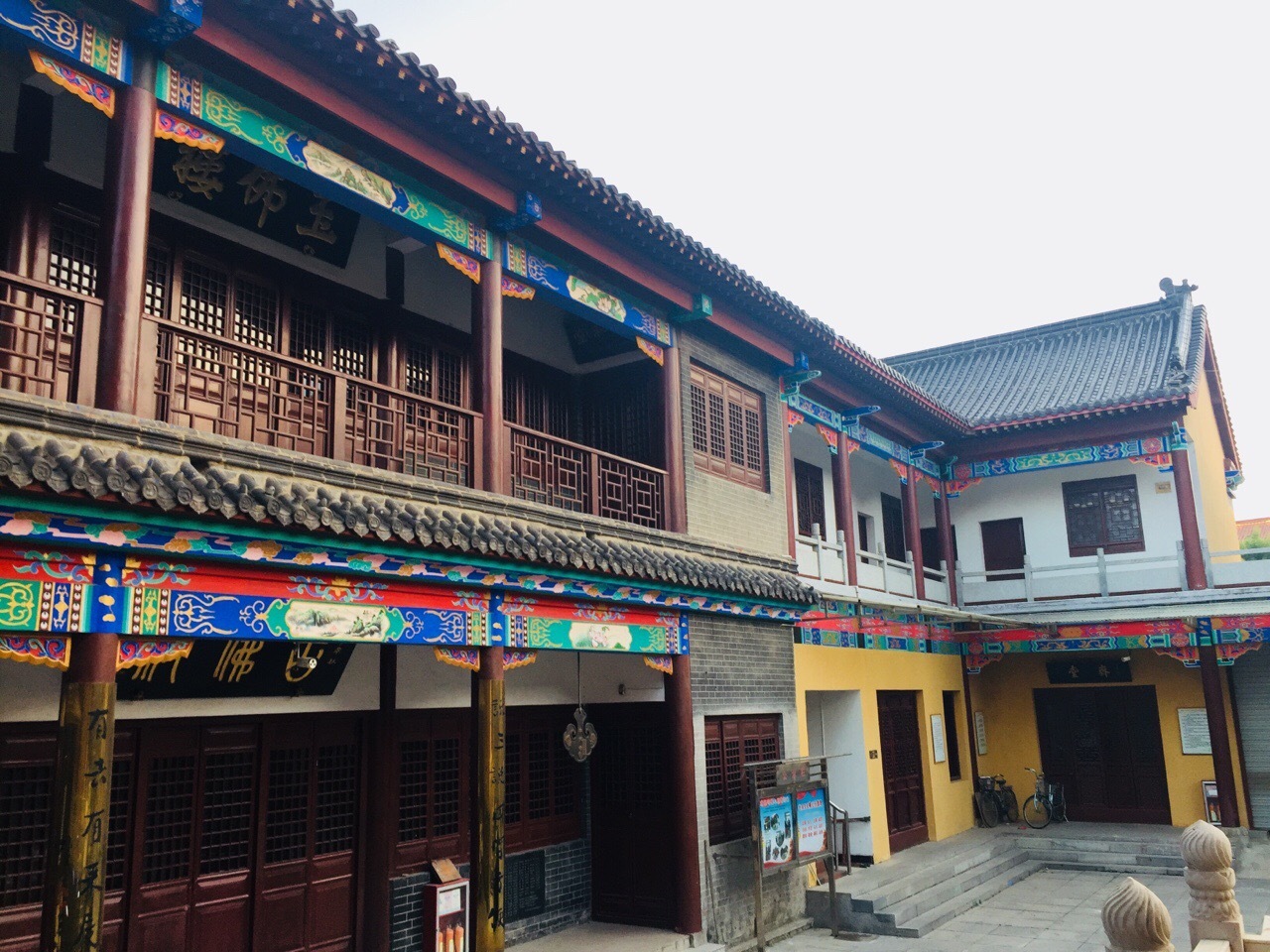 黄昏时分的准提寺感受一下