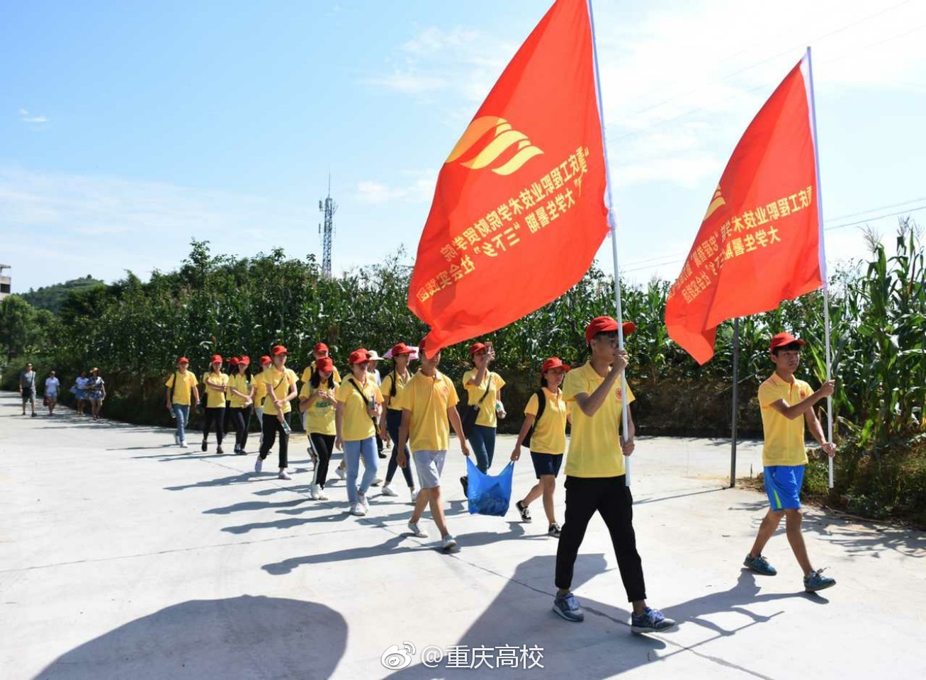 2018重庆大学生三下乡照片分享，图2这小哥感觉毫无违和感|重庆大学生|下乡_新浪新闻