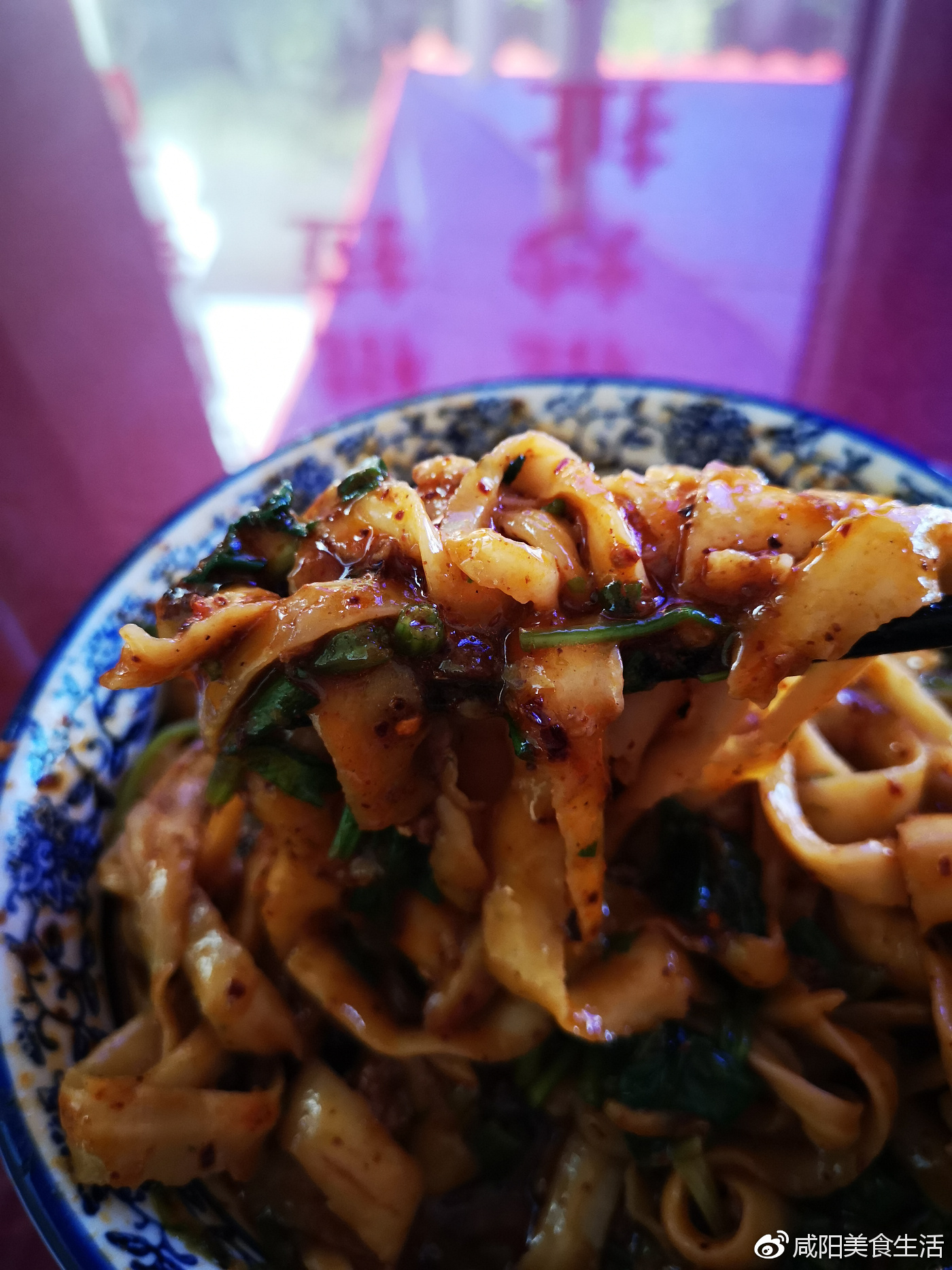 咸阳美食探店思源南路金马刀削面