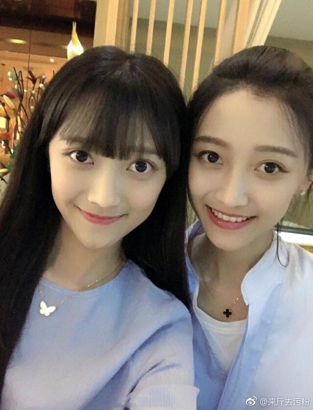 中山大学校花一对高颜值双胞胎姐妹