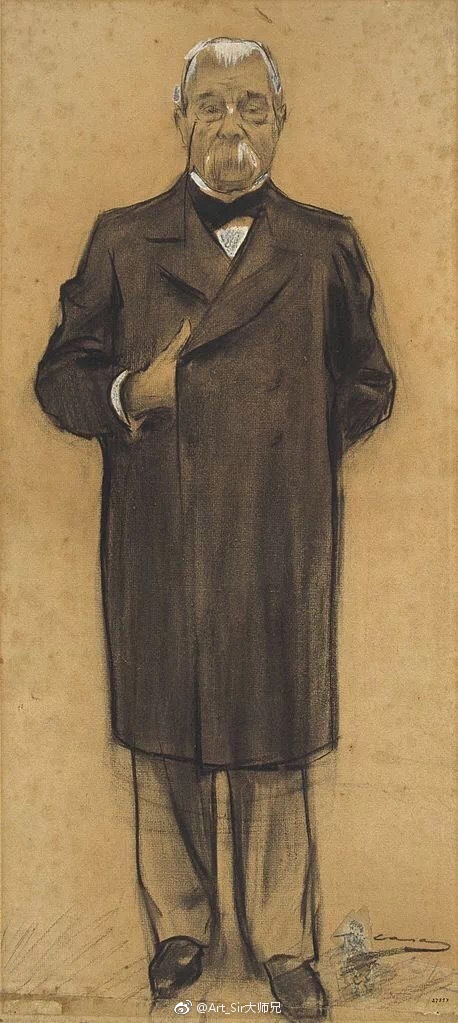 百年前的速写大师作品拉蒙卡萨斯